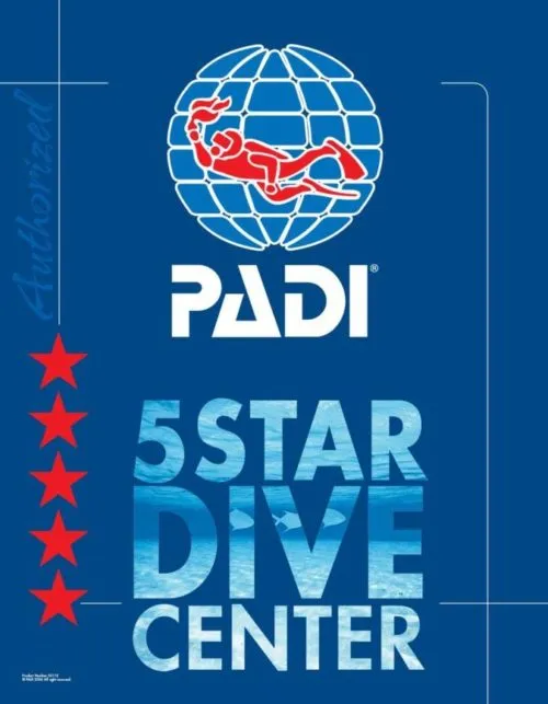 PADI 5 star dive center